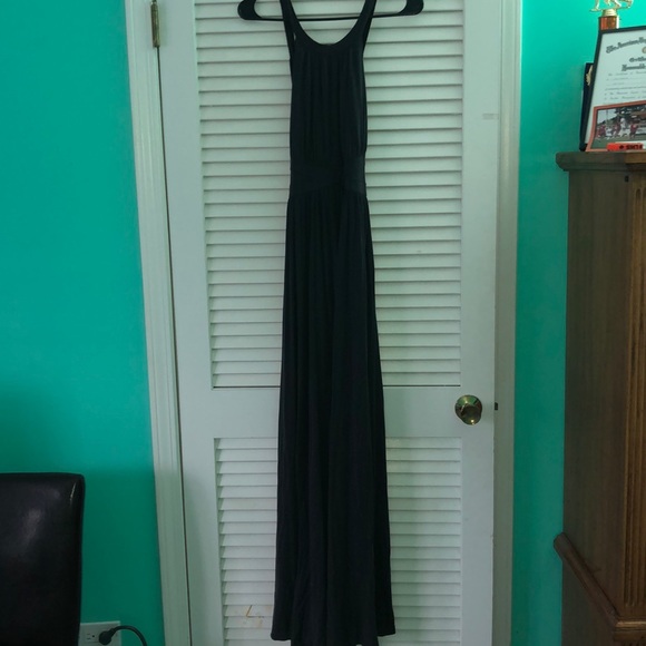 NWT Urban Outfitters Gray Goddess Maxi Dress sz M - Picture 4 of 6